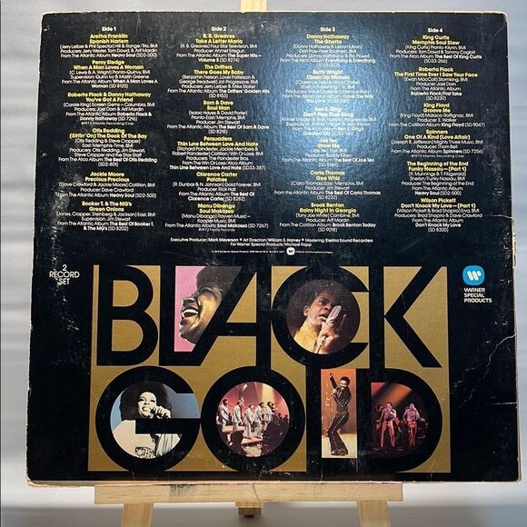 Black Gold Vinyl Record Set - Picture 2 of 10